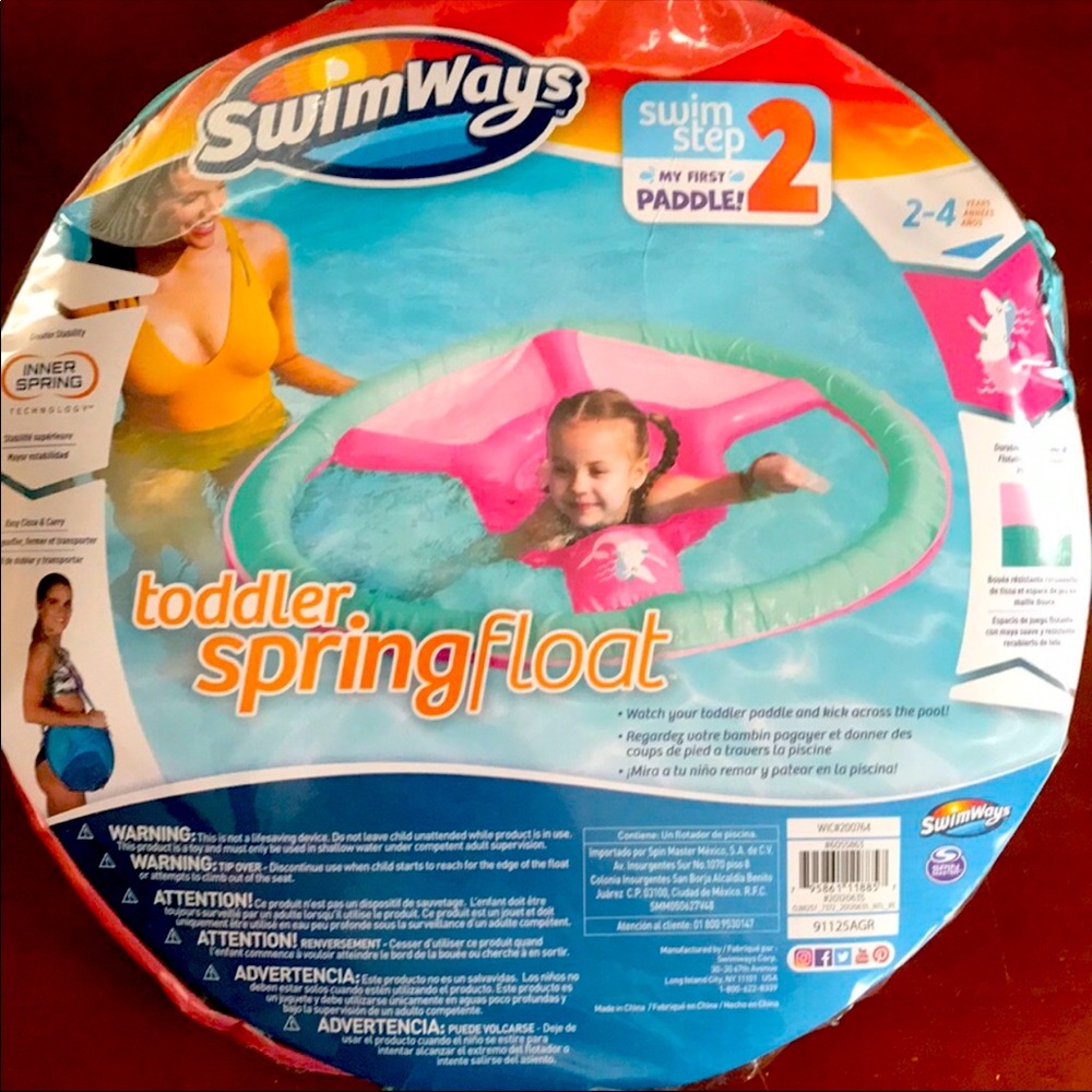 Swimways toddler swim float NWT